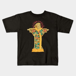 Saint Francis hand drawn Kids T-Shirt